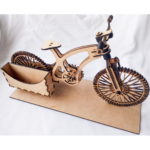 Bicicleta Armable con Porta Tarjetas