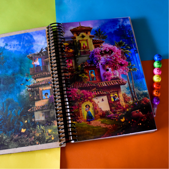 Libreta Color Resina 70 hojas