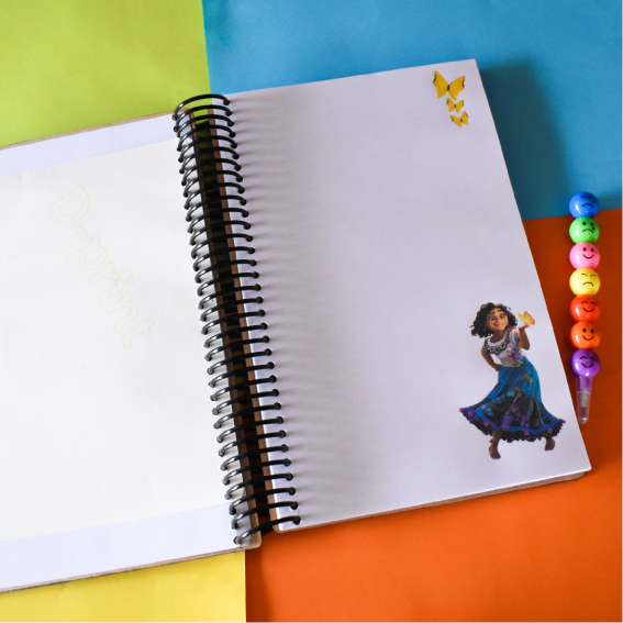 Libreta Color Resina 70 hojas