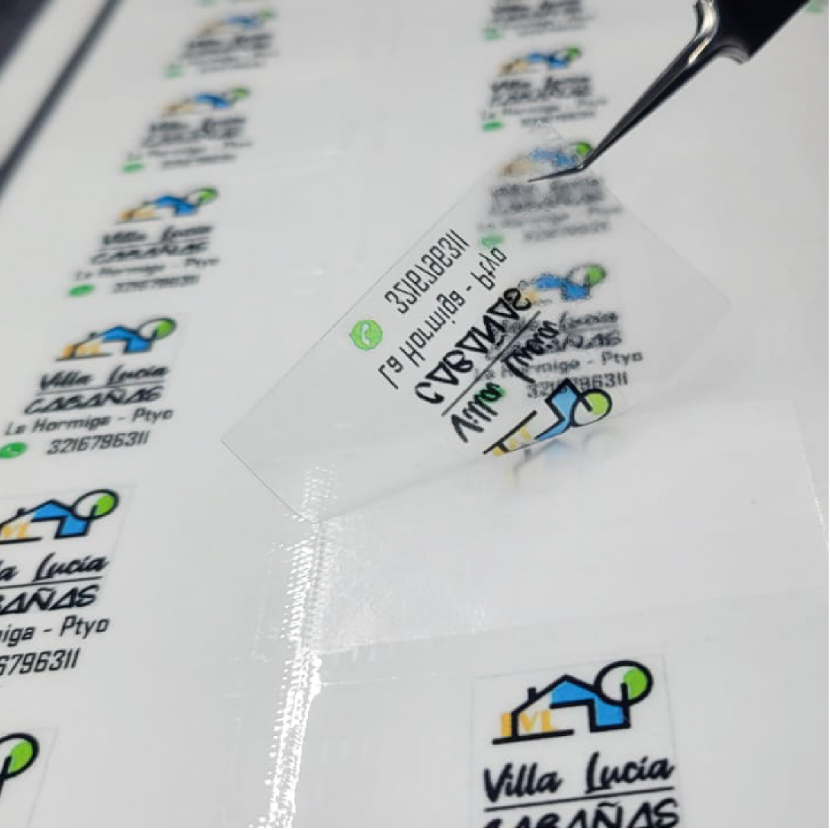 Stickers Adhesivo Precorte metro cuadrado