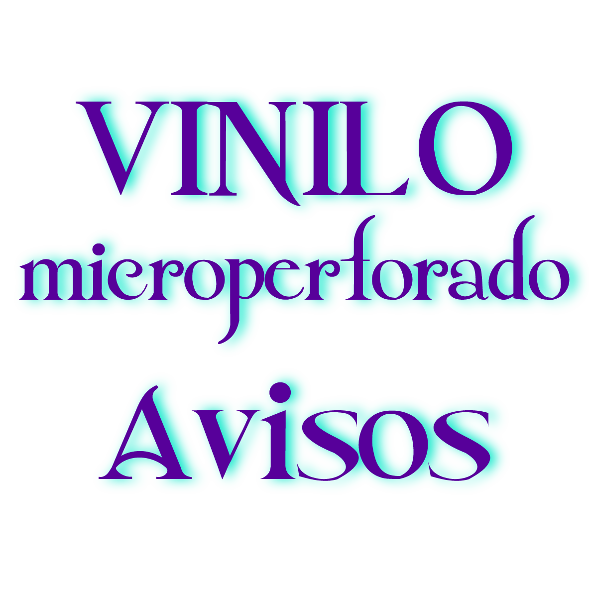 vinilo microperforado