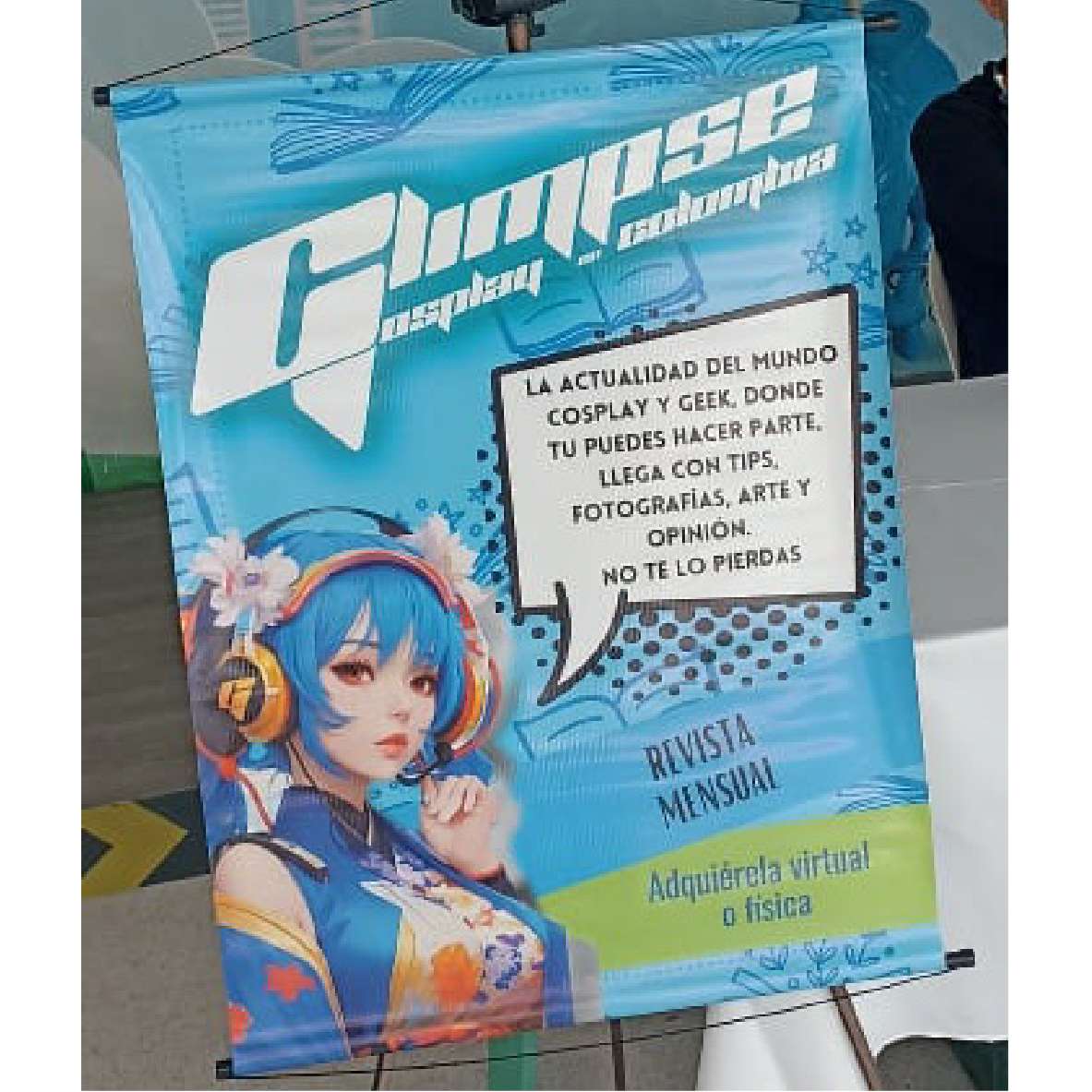 Banner Pendon metro cuadrado