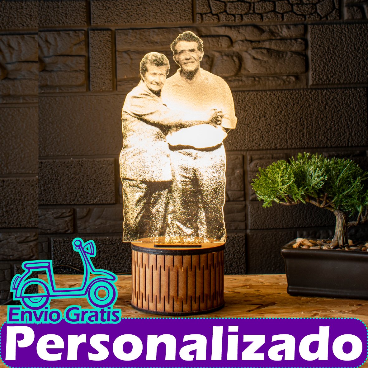 LAMPARA LED REDONDA