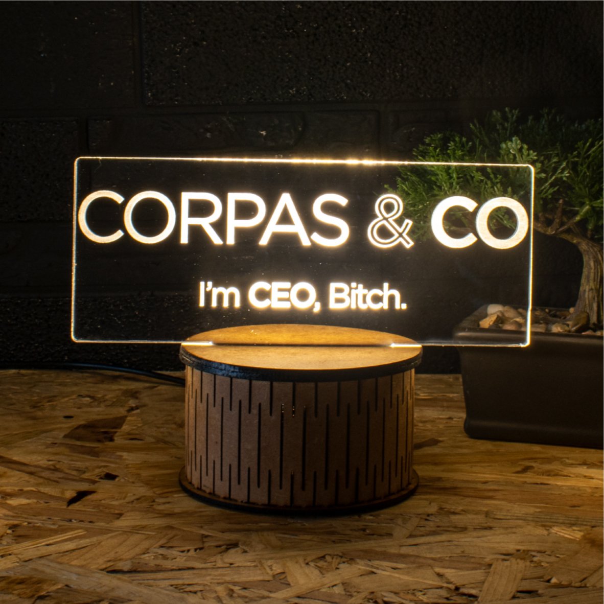 LAMPARA LED REDONDA
