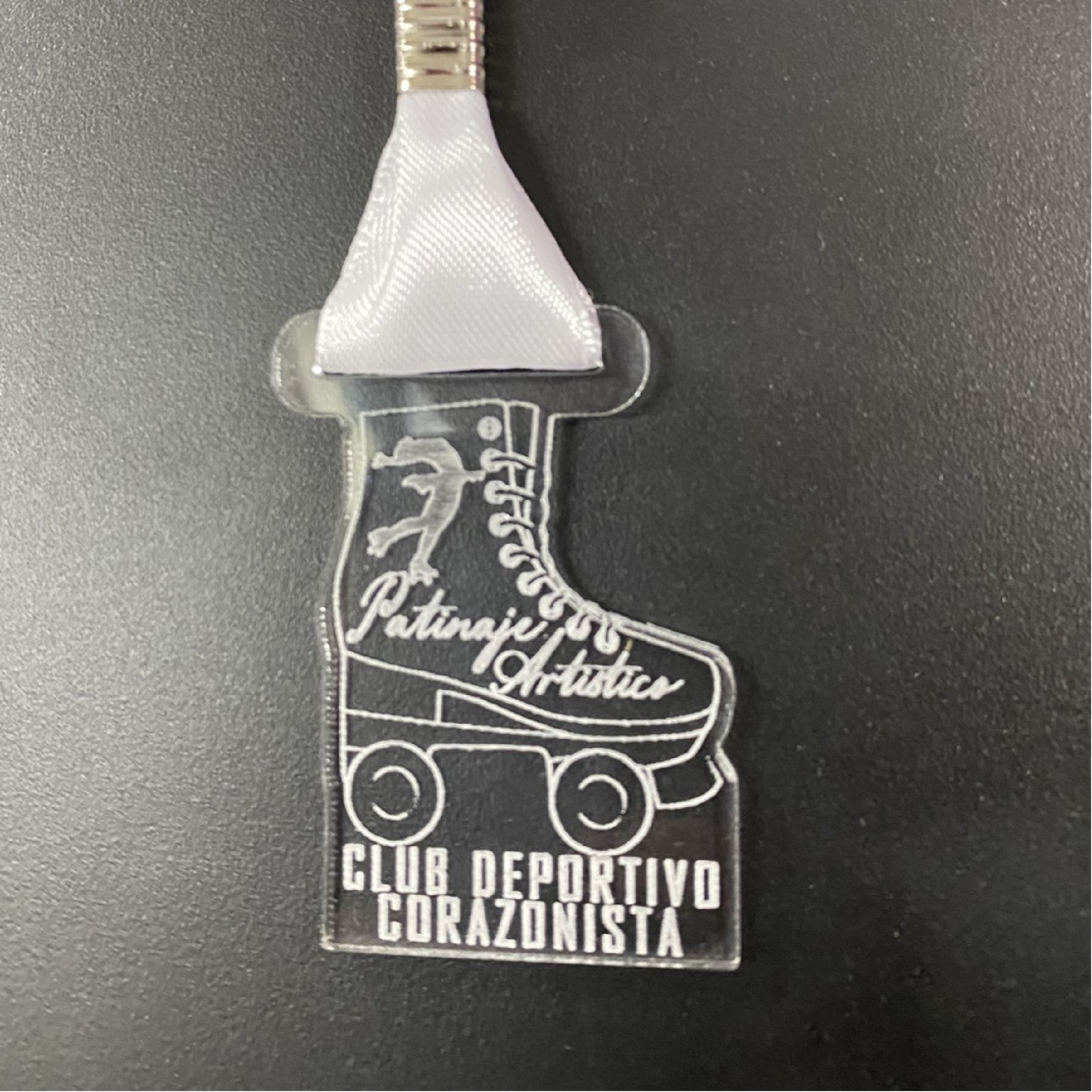 Medallas Acrílico Grabada