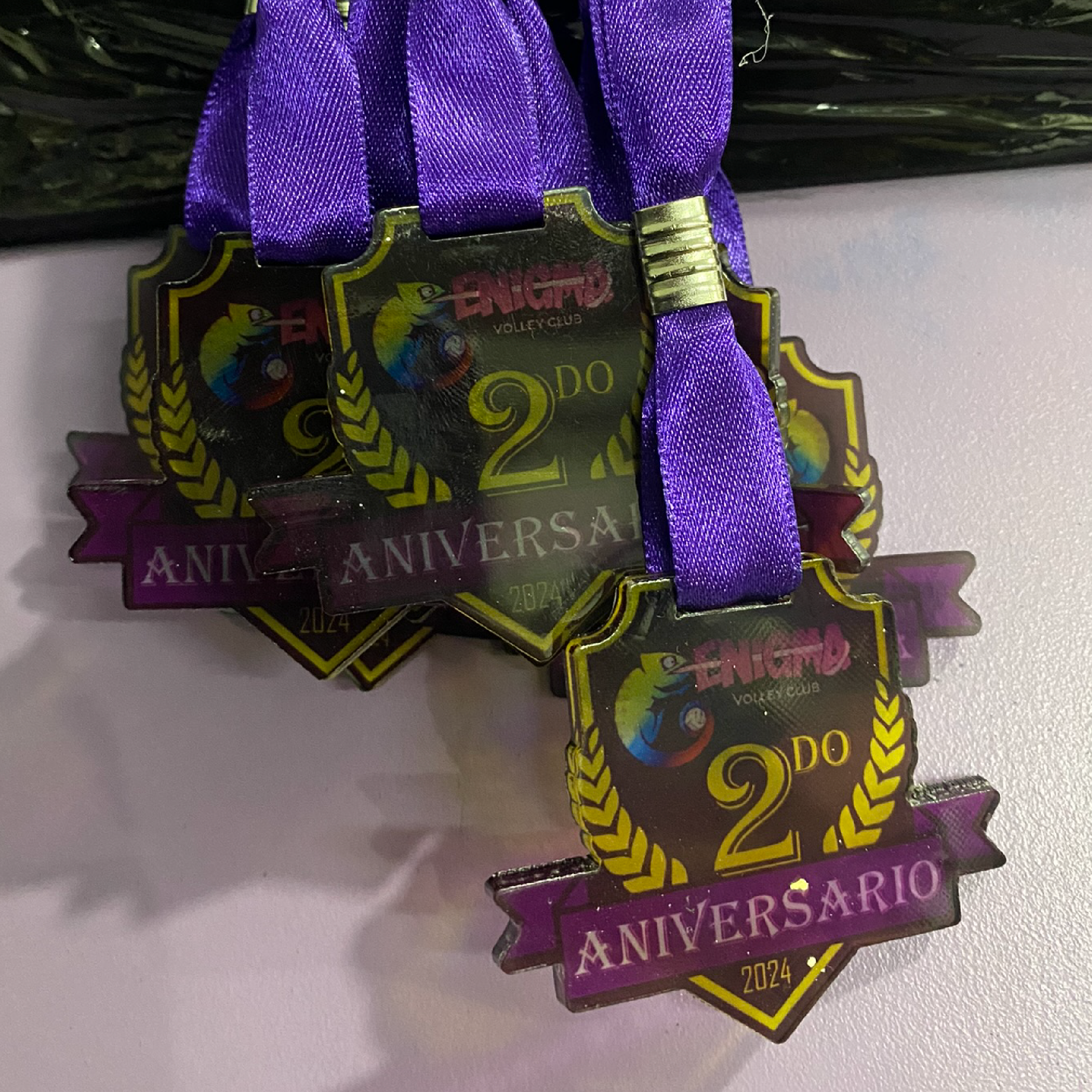 Medallas Color ó Translúcido 1 cara