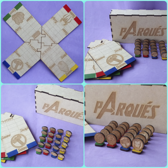 Parqués 4 Puestos