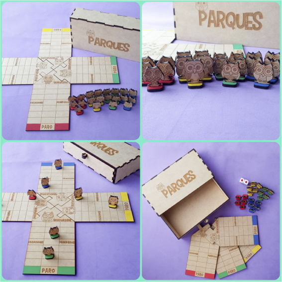 Parqués 4 Puestos