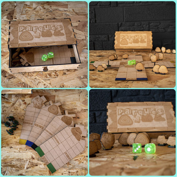 Parqués 4 Puestos