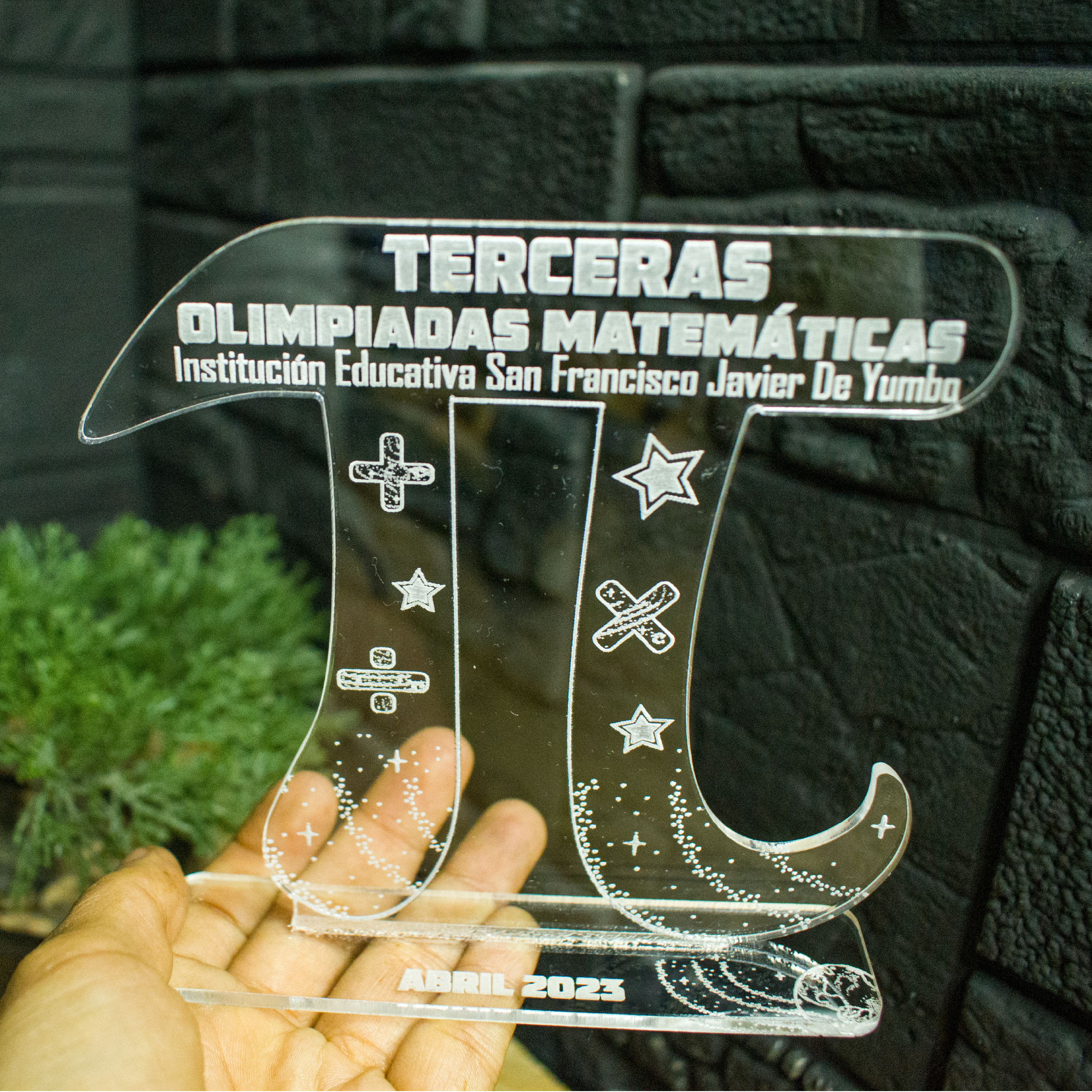 Trofeos Acrílico Grabado