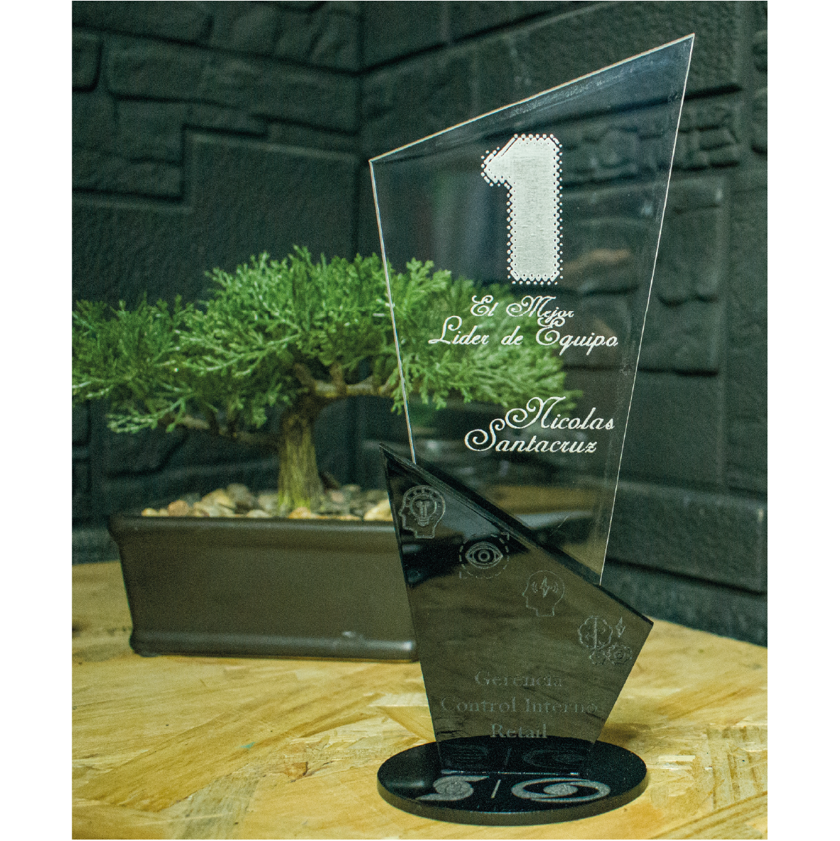 Trofeos Acrílico Grabado