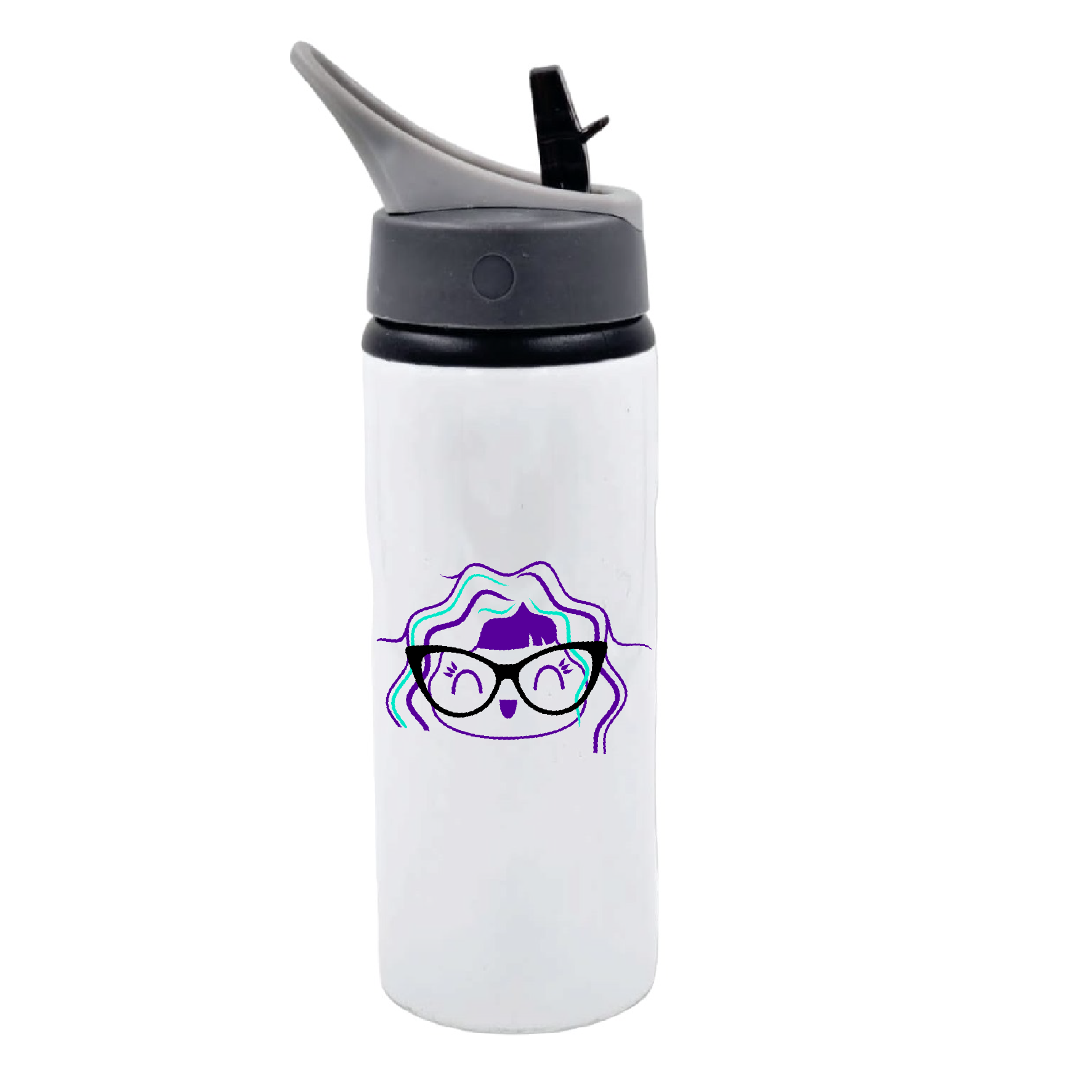 Caramañola Pitillo Y Gancho 600 ml
