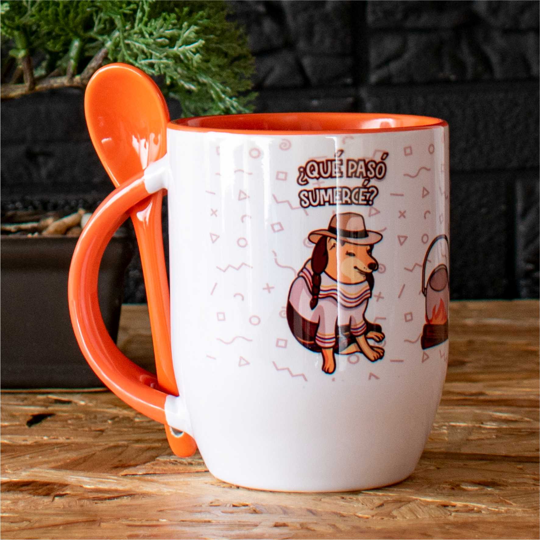 Mug con Cucharita