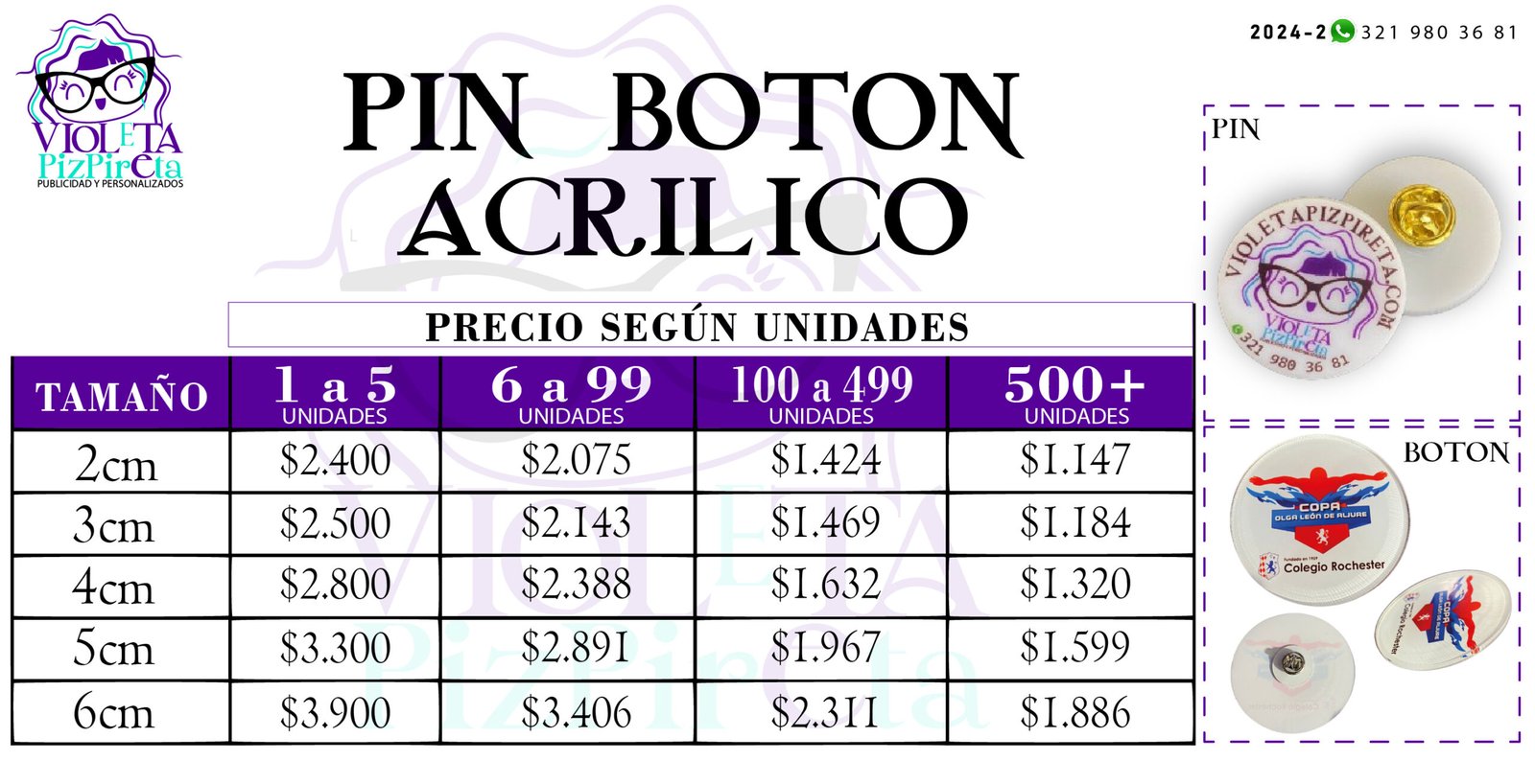 Pin | Botón