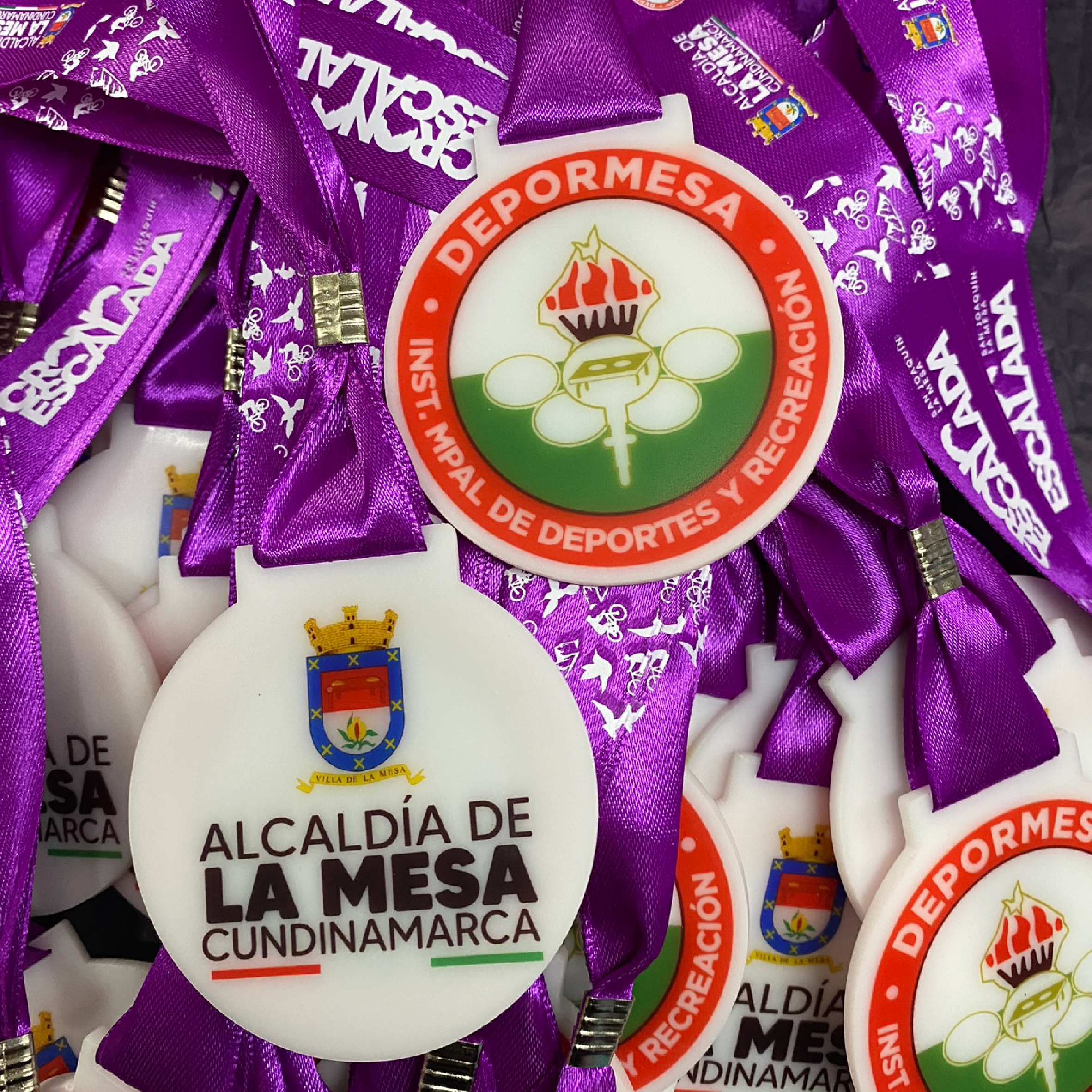 Medalla Color 2 Caras