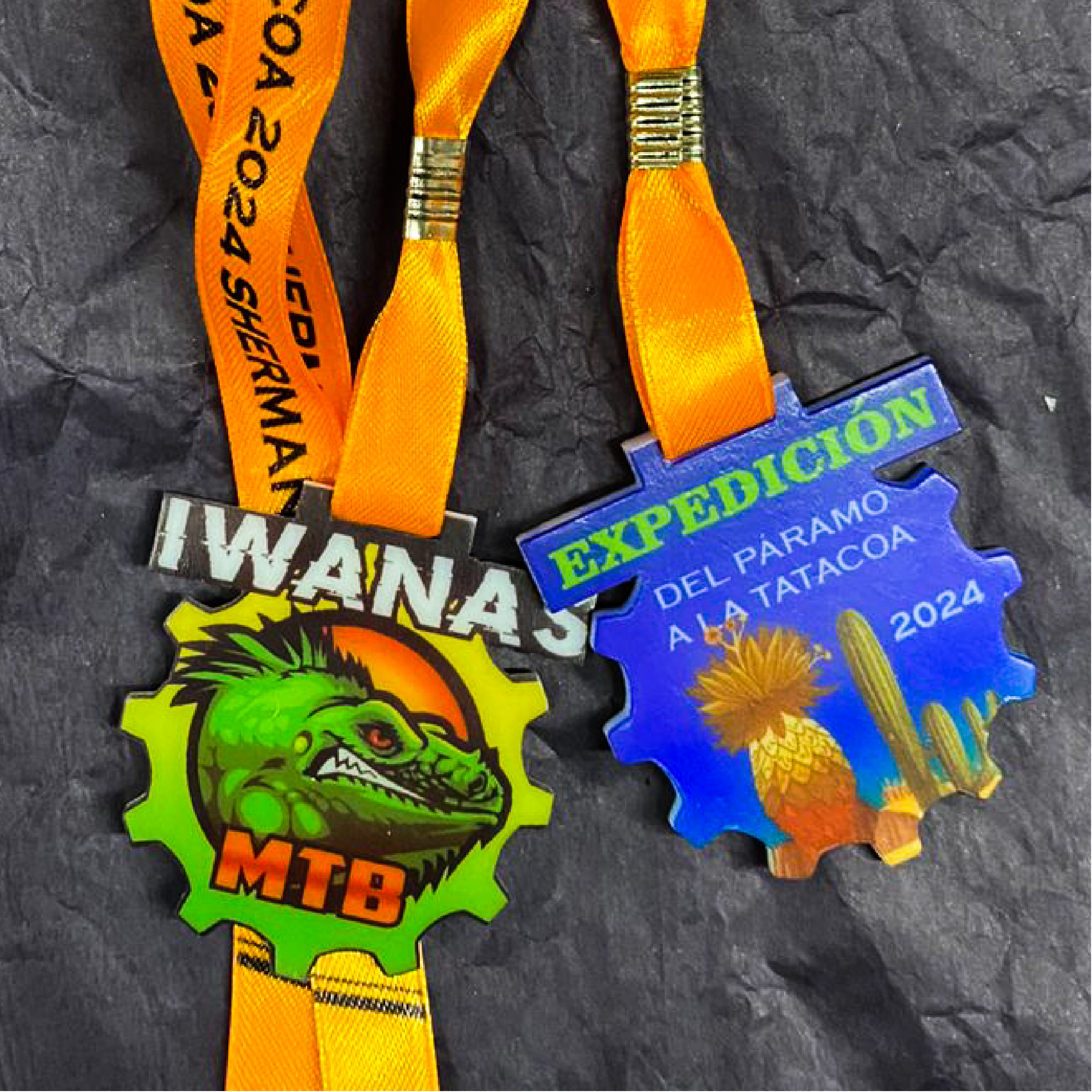 Medalla Color 2 Caras