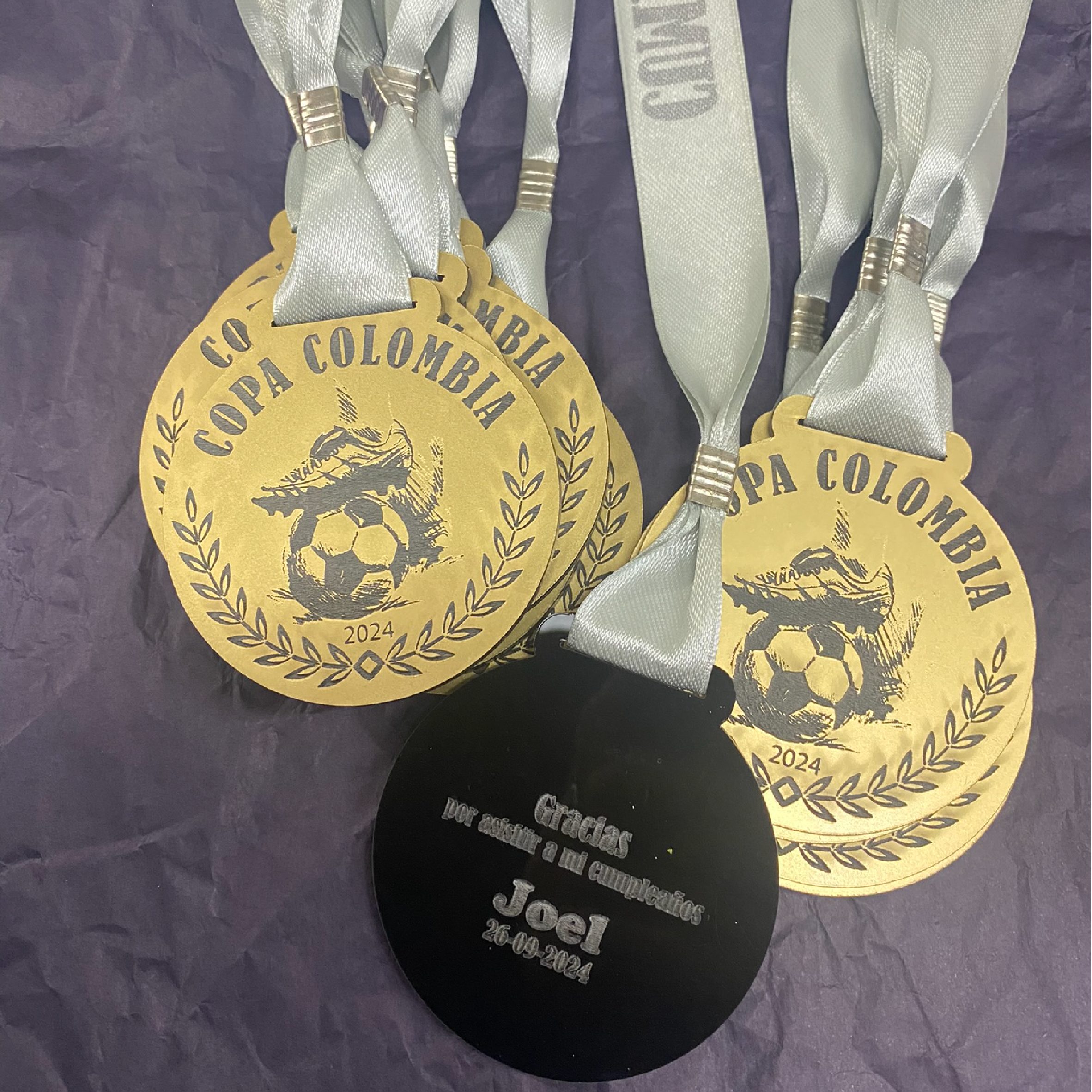 Medallas Oro Plata Bronce