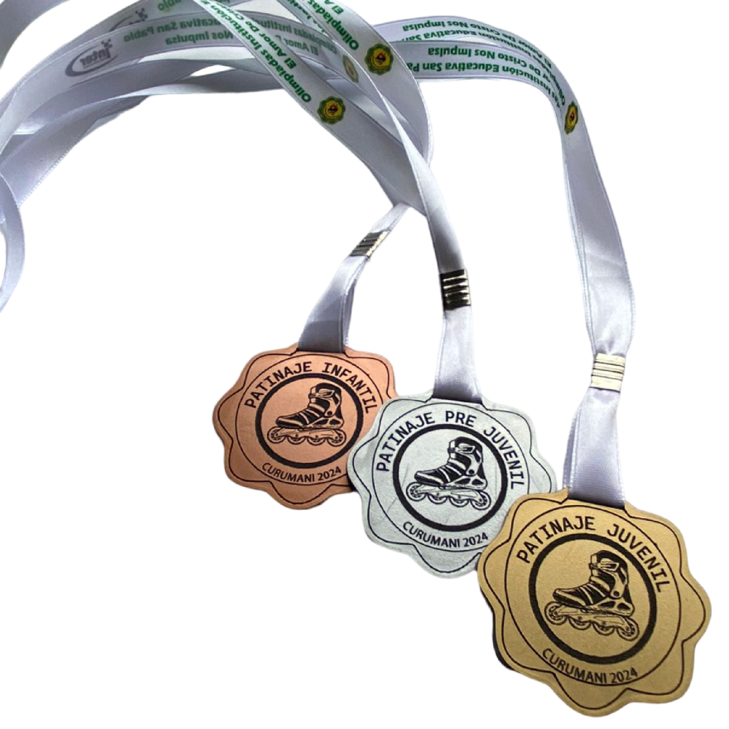 Medallas Oro Plata Bronce