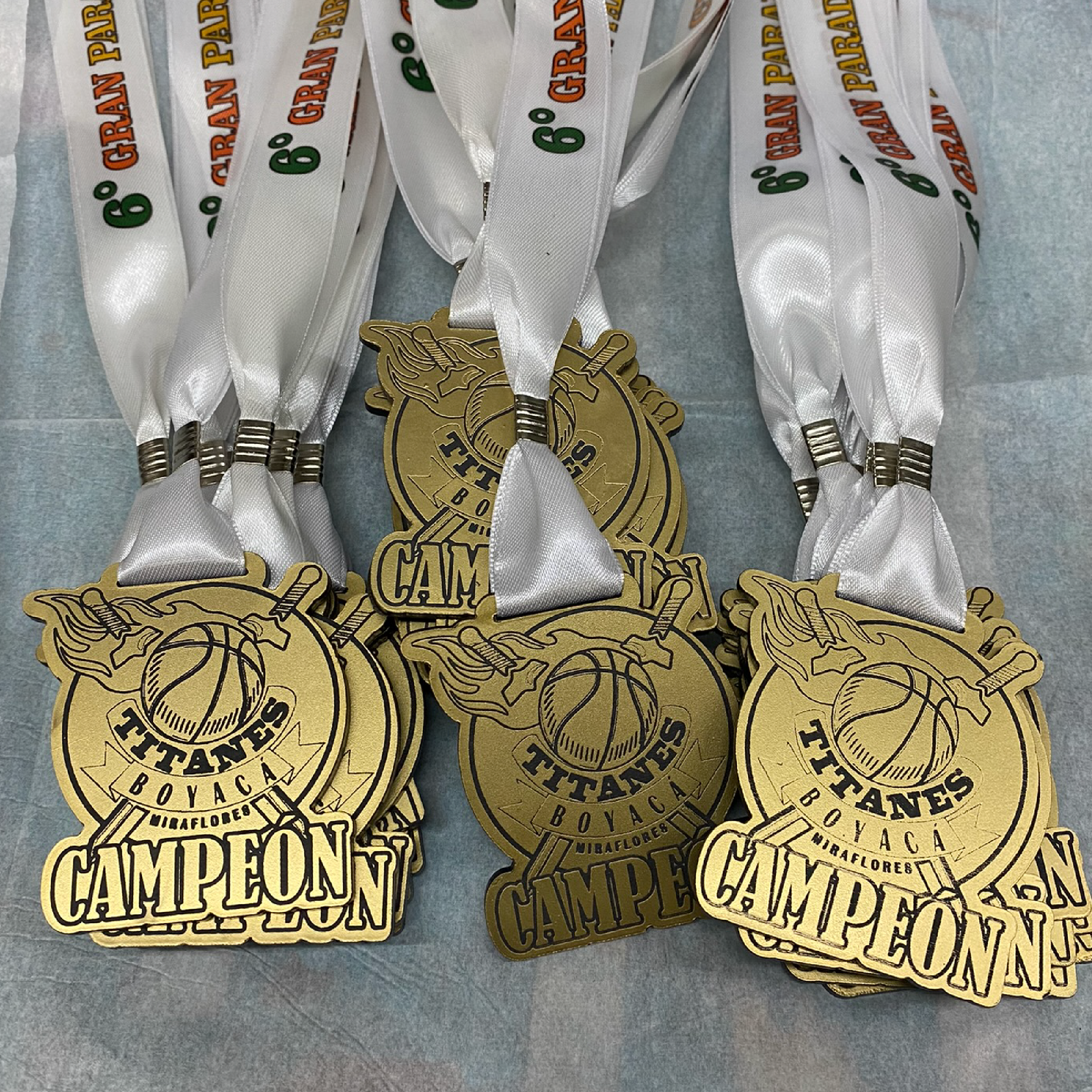 Medallas Oro Plata Bronce