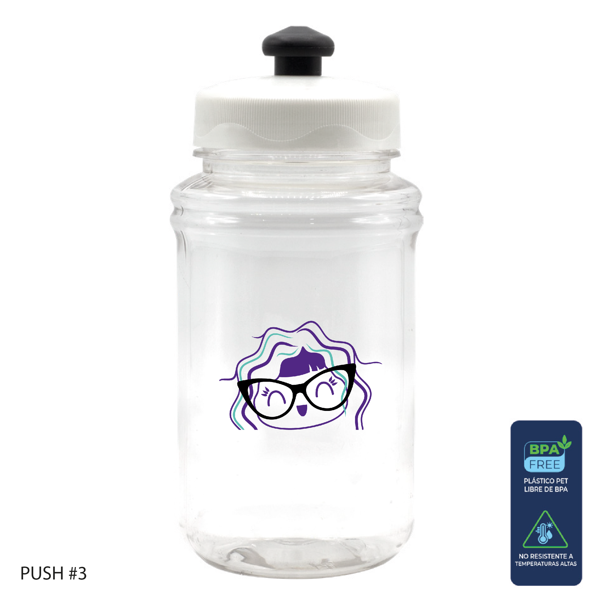 TERMO BOTILITO PUSH #3 480ML